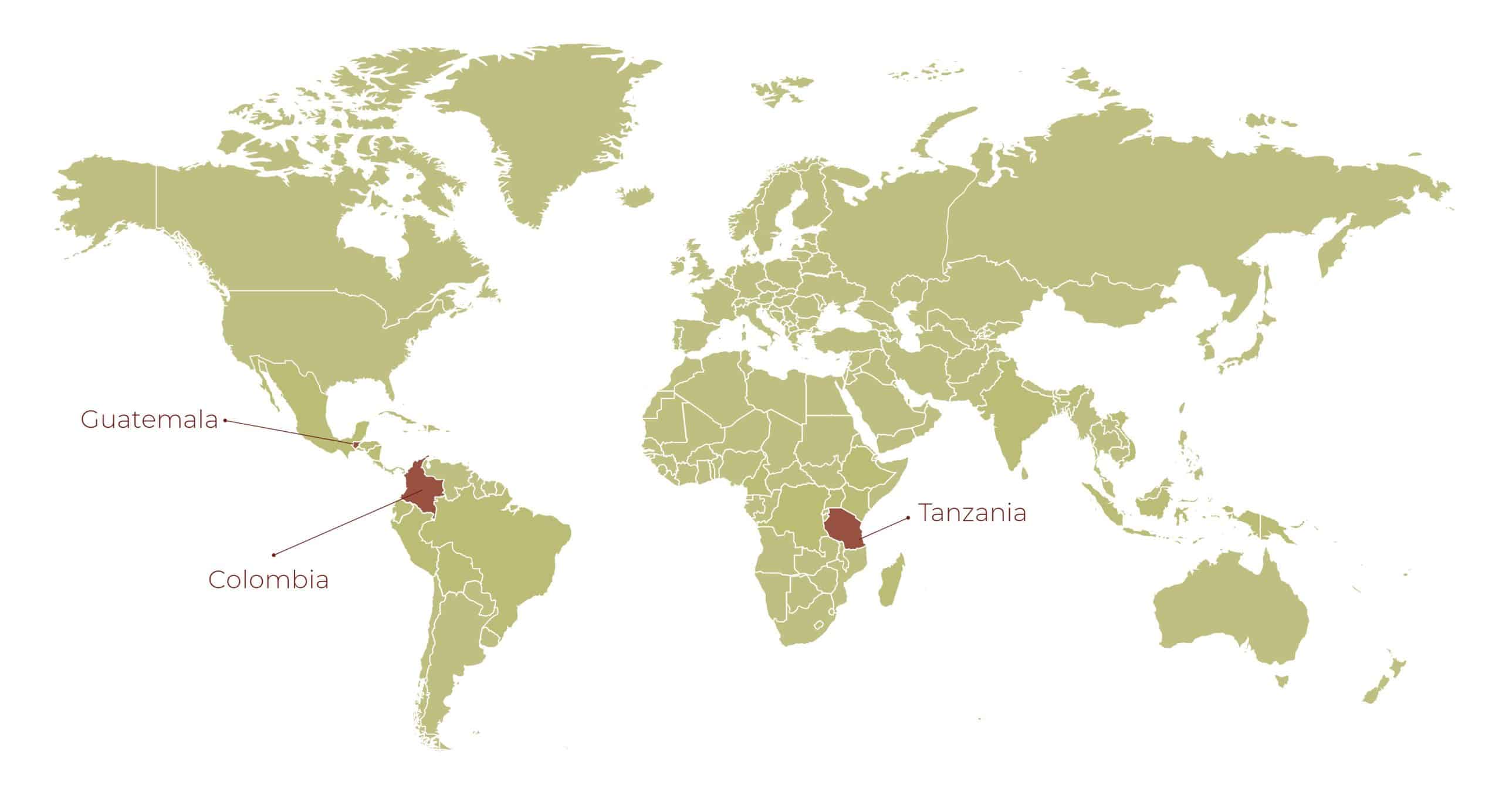 EFICO FOUNDATION - OVERVIEW CURRENT PROJECTS_World map 2024 projects